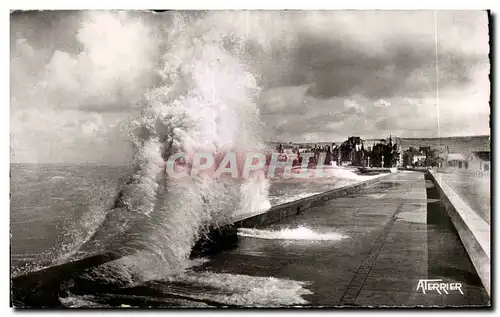 Cartes postales Vague un jour de haute maree