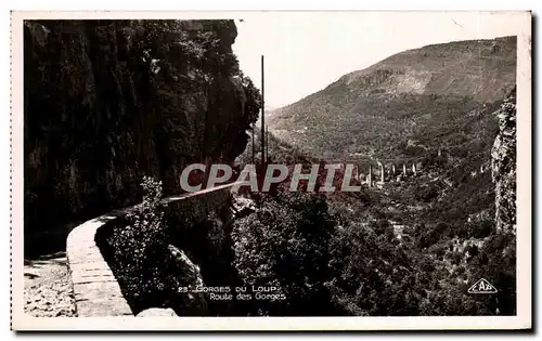 Cartes postales Gorges Du Loup Route des Gorges