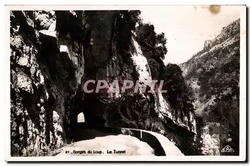 Cartes postales Gorges du Loup Le Tunnel