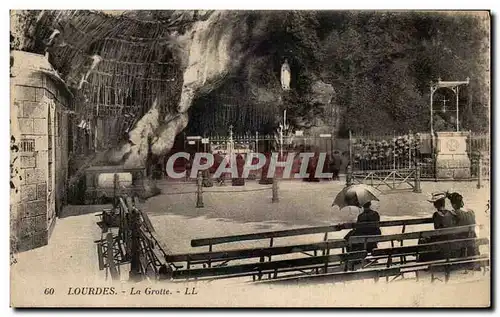 Cartes postales Lourdes La Grotte