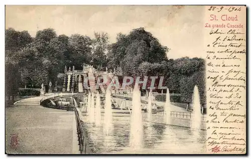 Cartes postales St Cloud La Grande Cascade