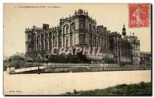 Cartes postales St Germain en laye Le Chateau