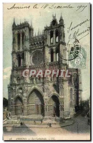 Cartes postales Amiens La Cathedrale