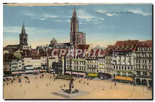 Cartes postales Strasbourg Place Kleber