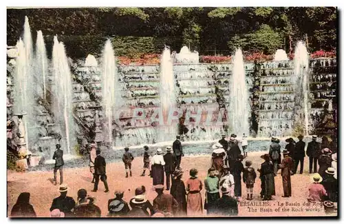 Cartes postales Versailles Le Basin