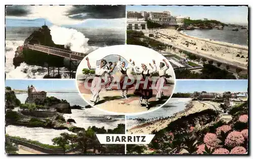 Cartes postales Biarritz Folklore Danse