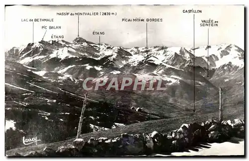 Cartes postales Environs De Salies Du Salat Massif du Montralier region de Bethmale Castillon Sentein