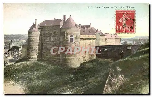 Cartes postales Dieppe Le Vieux Chateau