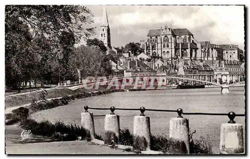 Cartes postales Auxerre Eglise Saint Germain et l&#39Yonne