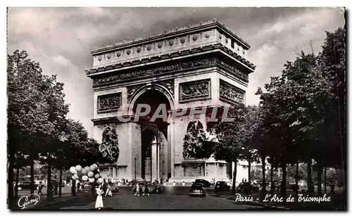 Ansichtskarte AK Paris The Triumphal Arch
