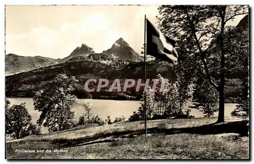 Cartes postales Rutliwiese Und Die Mythen Suisse