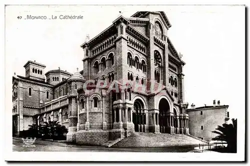 Cartes postales Monaco La Cathedrale