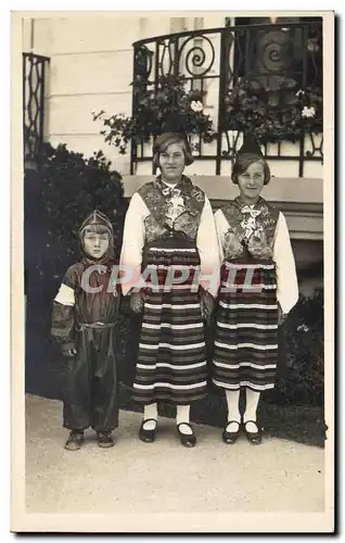 Cartes postales Folklore Costume