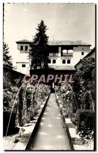 Cartes postales Granada Generalife Jardines