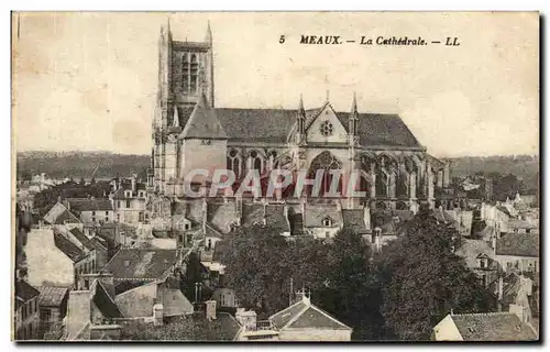 Cartes postales Meaux La Cathedrale