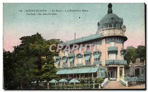 Cartes postales Saint Cloud Le Parc Le Pavillon Bleu