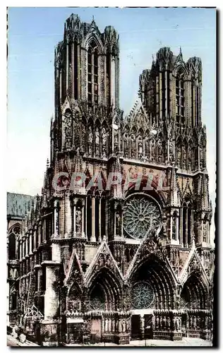 Cartes postales Reims La Cathedrale Avant La Grande Guerre