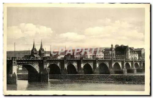 Ansichtskarte AK Coblence Pont de la Moselle