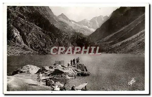 Ansichtskarte AK Pyrenees Ocean Cauterets Le Lac De Gaube