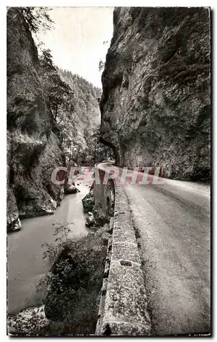 Ansichtskarte AK Paysages De Chartreuse La Route du Desert et le Gorges du Guiers