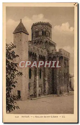 Cartes postales Royat L&#39Eglise Saint Leger