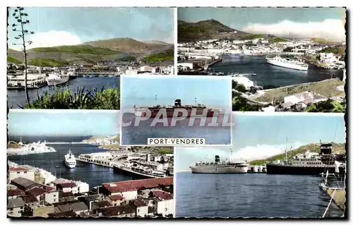 Cartes postales En parcourant La Cote Vermeille Port Vendres Bateau