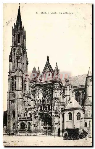 Cartes postales Senlis Le Cathedrale