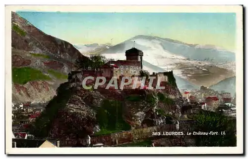 Cartes postales Lourdes Le Chateau Fort