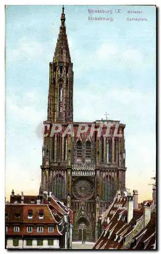 Cartes postales Strassburg Vue Generale