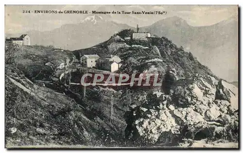 Ansichtskarte AK Grenoble Environs de Montagne de la Tour Sans Venin