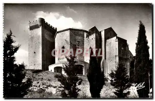 Cartes postales L&#39Abbaye De Montmajour Vue d&#39ensemble de l&#39Abbaye fortifice General View of the fortifi