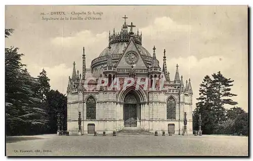 Ansichtskarte AK Dreux Chapelle St Louis sepulture De La Famille D&#39Orleans