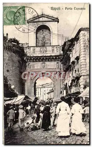 Cartes postales Napoli Porta Capuana