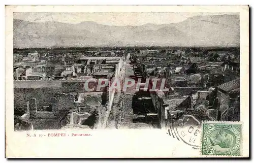 Cartes postales Pompei Panorama