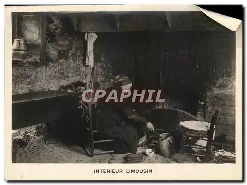 Cartes postales Interieur Limousin Folklore Femme