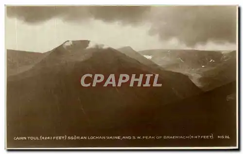 Cartes postales Cairn Toul Sgoran Lochan Uaine