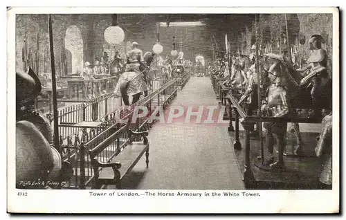 Cartes postales Tower Of London The Horse Armoury In The White Tower