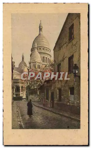 Ansichtskarte AK Paris Basilique Du Saore Coeur Les d&#39Art Yvon Paris Rue De Bretagne