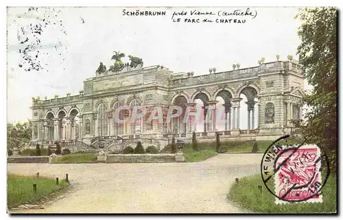 Cartes postales Schonbrunn Le Parc du Chateau