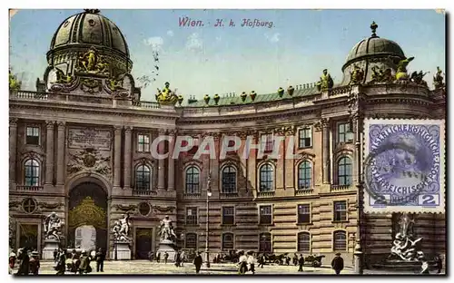 Cartes postales Wien Hofburg