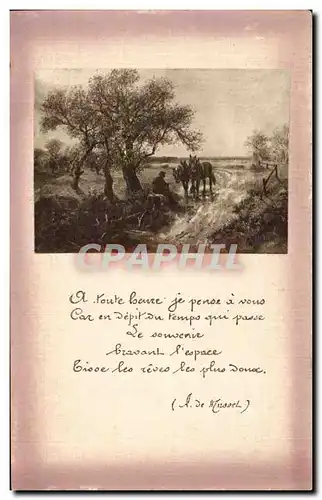 Cartes postales Chevaux