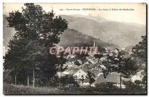 Cartes postales Husseren Au Fond le Ballon de Guebwiller