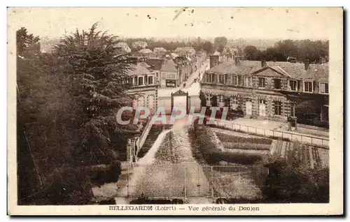 Cartes postales Bellegarde Vue Generale du Donjon