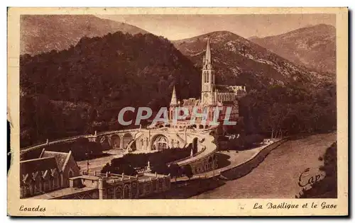 Cartes postales Lourdes La Basilique