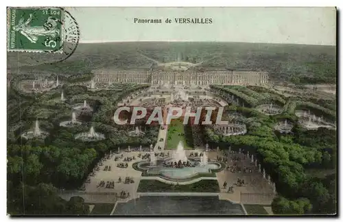 Cartes postales Panorama De Versailles