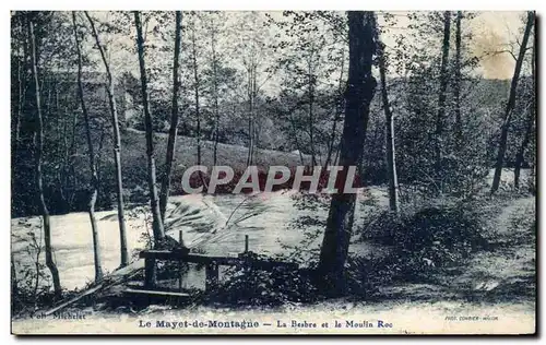 Ansichtskarte AK Le Mayet De Montagne La Besbre Et Le Moulin Roc