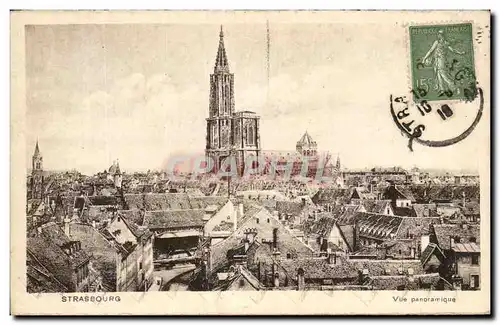 Ansichtskarte AK Strasbourg Vue Panoramique