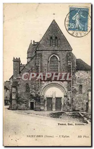 Cartes postales Saint Bris L&#39Eglise