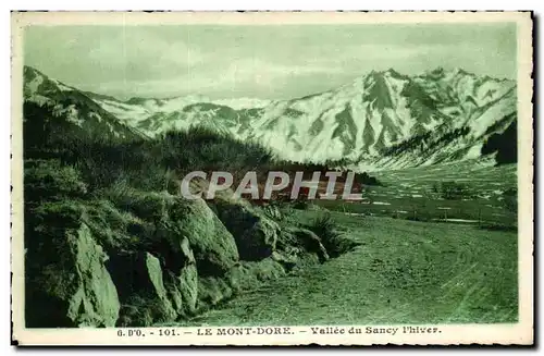 Cartes postales Le Mont Dore Vallee du Sancy I&#39Hiver