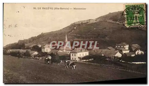 Cartes postales Le Saleve Monnetier Vaches